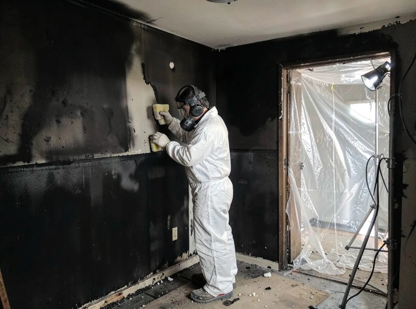 Fire Damage Restoration company in Lafferty, OH